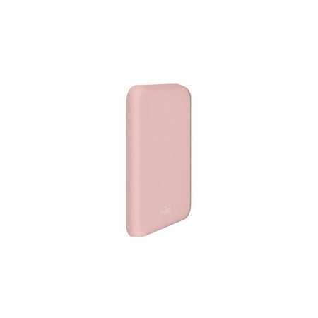 PURO Slim PowerMag Power Bank - 4000 mAh indukční powerbanka MagSafe (Dusty Pink)