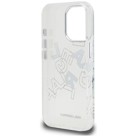ETUI PRZEZROCZYSTE KARL LAGERFELD DO IPHONE 16 PRO MAX, Bezbarwne, Case