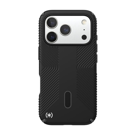 Speck Presidio2 Grip ClickLock & MagSafe - iPhone 17 Pro Case (Black / Slate Grey / White)