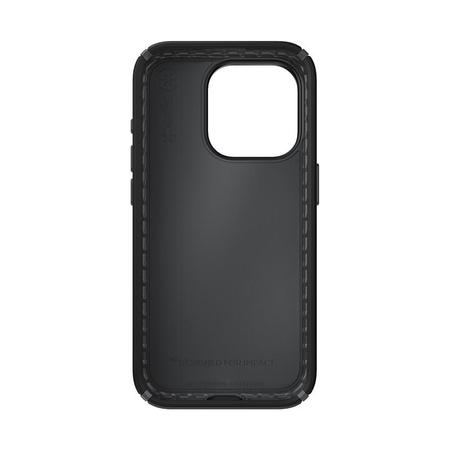 Speck Presidio2 Pro - iPhone 15 Pro Tasche (Schwarz / Schiefergrau / Weiß)