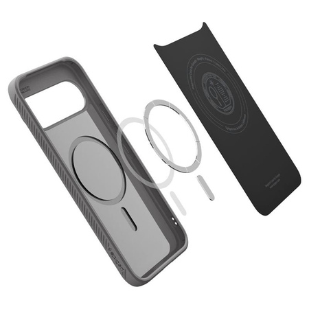 ETUI DO GOOGLE PIXEL 10 | 10 PRO do MAGSAFE SPIGEN AIR ORYGINALNE SZARE