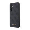 Guess 4G Metal Gold Logo - pouzdro pro Samsung Galaxy S23 FE (šedé)