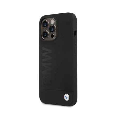 BMW Silicone Signature Logo Magsafe - pouzdro pro iPhone 13 Pro (černé)