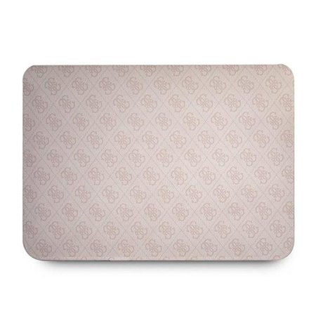 Guess 4G Big Metal Logo Computer Sleeve - pouzdro na 13" notebook (růžová)