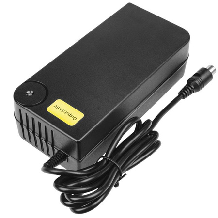 Green Cell - 54.6V 4A (RCA) töltő 48V-os elektromos kerékpár akkumulátorhoz