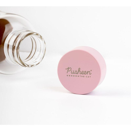 Pusheen - 500 ml Glaswasserflasche