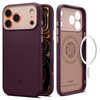 ETUI DO IPHONE 17 PRO MAX do MAGSAFE SPIGEN NANO ORYGINALNE BURGUNDOWE CASE
