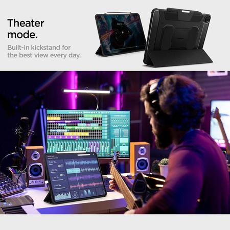 Spigen Rugged Armor Pro - Schutzhülle für iPad Pro 13" (M5,2025 / M4, 2024) (Schwarz)