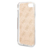 Guess 4G Glitter - Coque iPhone SE 2020 / 8 / 7 (Or)