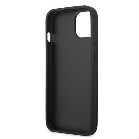 Guess 4G Printed Stripe - Coque pour iPhone 13 (gris)