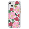 Rifle Paper Clear - iPhone 14 case decorated with gold (Rose Garden)