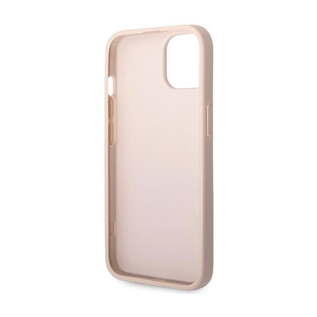 Guess 4G Big Metal Logo - iPhone 15 Plus Tasche (rosa)