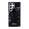 Guess Golden Marble Collection - Samsung Galaxy S23 Ultra tok (fekete)