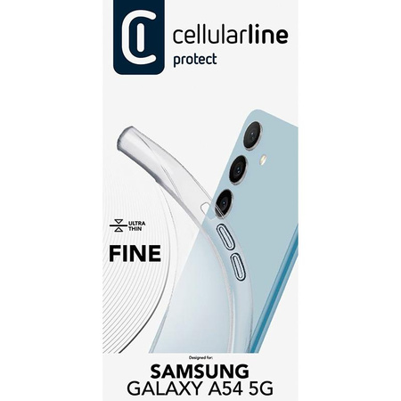 Cellularline Fine - Pouzdro Samsung Galaxy A54 5G (průhledné)