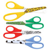 Topwrite - Scissors 13 cm with an animal pattern (Green)