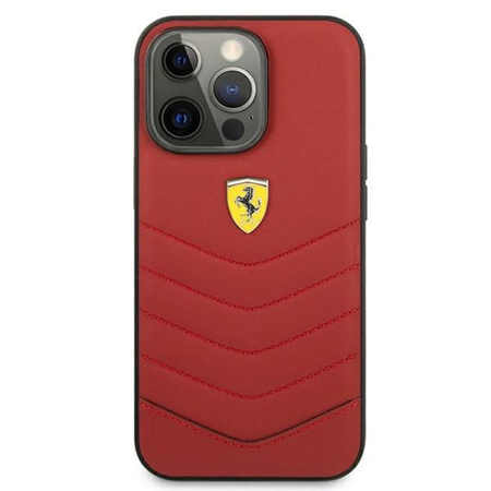 Ferrari Off Track Quilted - Coque iPhone 13 Pro Max (rouge)