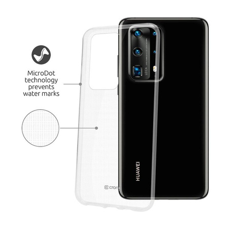 Crong Crystal Slim tok - Huawei P40 Pro tok (átlátszó)