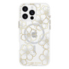 Case-Mate Floral Gems MagSafe - Hülle für iPhone 16 Pro Max (Gold)