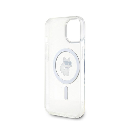 Karl Lagerfeld IML Choupette MagSafe - iPhone 14 / 15 / 13 tok (átlátszó)