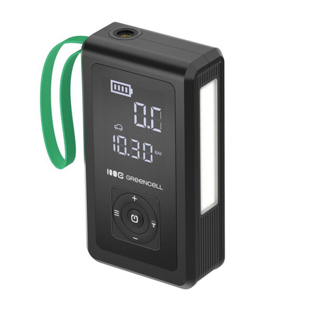 Green Cell - PowerBoost Air Car Jump Starter / Starter / Flashlight / Powerbank pour voiture avec compresseur 8000mAh 1000A