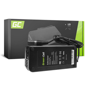 Green Cell - Chargeur 42V 4A (XLR 3 PIN) pour batterie de vélo électrique 36V