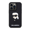 Karl Lagerfeld 3D Rubber NFT Ikonik - iPhone 14 Pro Max Case (Black)