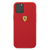 FERRARI On Track Silicone - Etui iPhone 12 / iPhone 12 Pro (czerwony)