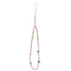 Guess Phone Strap Beads Shell - Phone Pendant 25 cm (Pink)