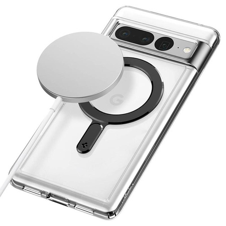 Spigen OneTap Ring Magnetic MagSafe Plate - Anneau magnétique universel pour étui / smartphone (Noir)