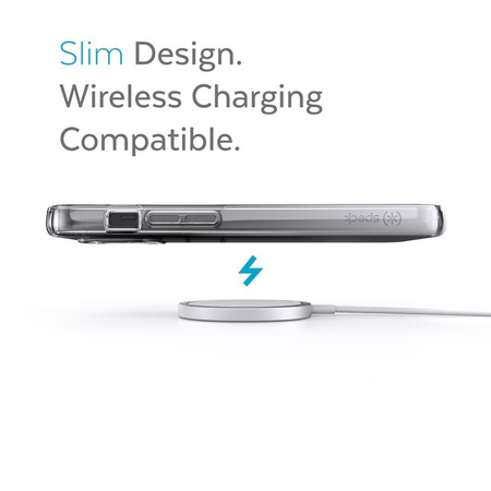 Speck Presidio Perfect-Clear + Ombre - iPhone 13 tok MICROBAN bevonattal (Clear/Atmosphere Fade)