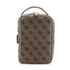 Guess 4G Printed Stripes Travel Universal Bag - organizér na příslušenství (Brown)