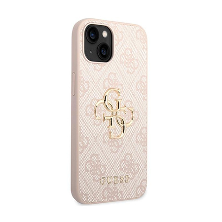 Guess 4G Big Metal Logo - iPhone 15 Plus Tasche (rosa)