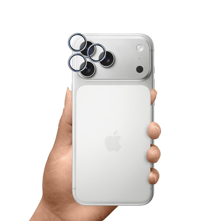 3mk HARDY Lens Protection Pro - Camera Lens Glass for iPhone 17 Pro / iPhone 17 Pro Max (Titanium Gray)