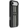 Guess 4G Printed Stripes MagSafe - Pouzdro iPhone Air (černé)