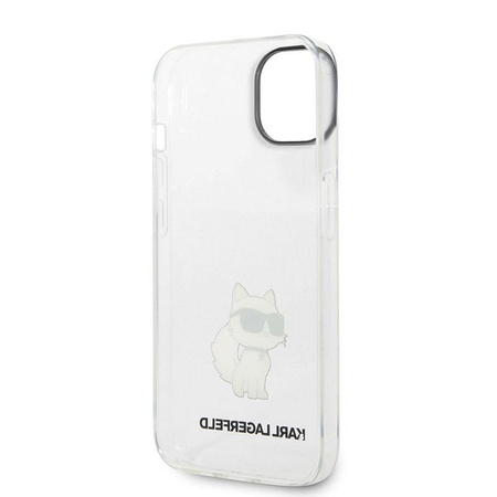 Karl Lagerfeld IML NFT Choupette - iPhone 14 Plus Tasche (Transparent)