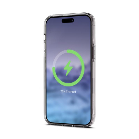 Crong Clear MAG Abdeckung - iPhone 15 Pro Max MagSafe Gehäuse (Klar)