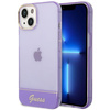 Guess Translucide - Coque pour iPhone 14 Plus (violet)