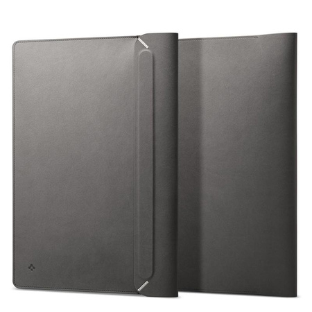 Spigen Valentinus Sleeve Laptop - pouzdro na 13" / 14" notebook (City Grey)