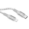 Momax Elite link - Câble USB-C (Power Delivery Fast Charging 3A) vers Lightning MFi 1,2 m (Argent)