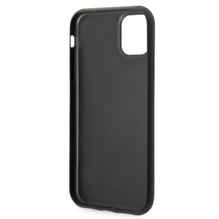 Karl Lagerfeld Saffiano Karl & Choupette Heads - iPhone 11 Pro Tasche (schwarz)