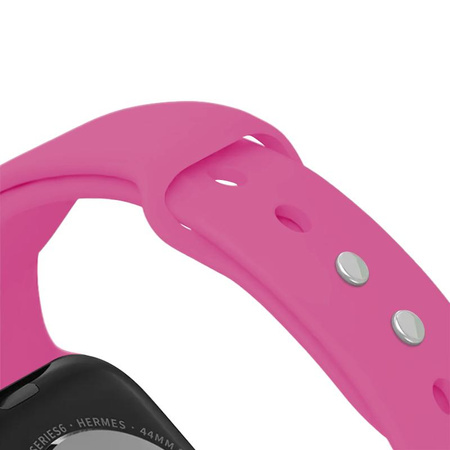 Crong Liquid - Řemínek pro Apple Watch 38/40/41 mm (růžový)