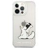 Karl Lagerfeld Choupette Fun Sunglasses - Etui iPhone 14 Pro (przezroczysty)