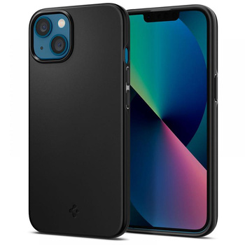Spigen Thin Fit - tok iPhone 13 készülékhez (fekete)