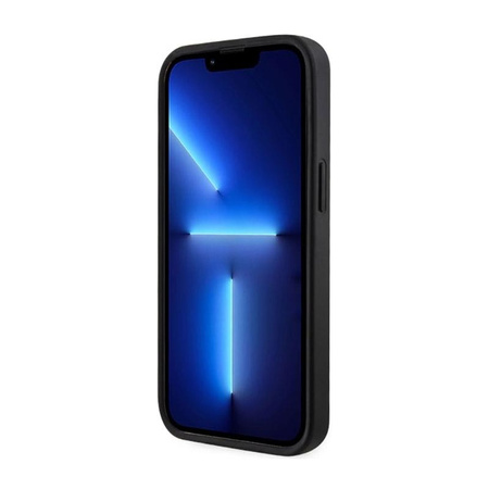 Guess GCube Stripes MagSafe - Schutzhülle für iPhone 14 Plus (Schwarz)