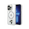 Karl Lagerfeld IML NFT Karl & Choupette MagSafe - Hülle für iPhone 13 Pro (Transparent)