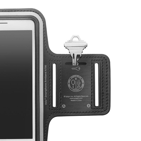 Spigen Velo Sports A700 - Brassard (Noir)