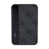 Guess 4G Leather Metal Logo - Power Bank 5000 mAh 15W (schwarz)