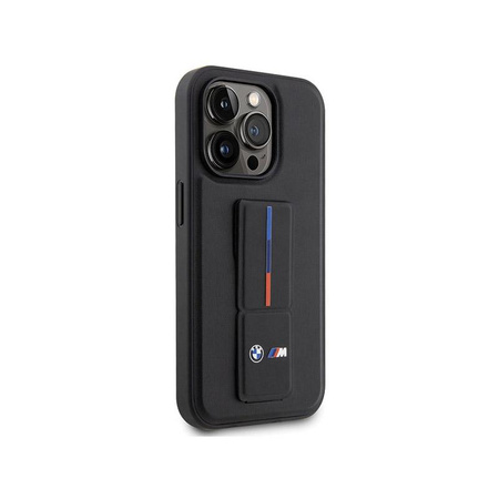 BMW Grip Stand Hot Stamp - Coque iPhone 14 Pro Max (noir)