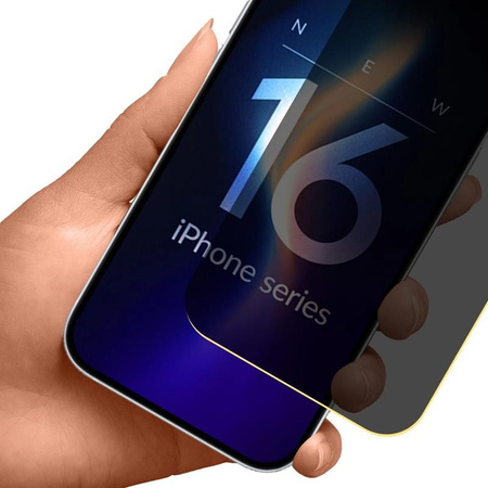 3mk Silky Matt Privacy - Matná soukromá fólie pro iPhone 16 Pro Max
