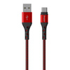 Energizer Ultimate - Propojovací kabel USB-A na USB-C 2 m (červený)